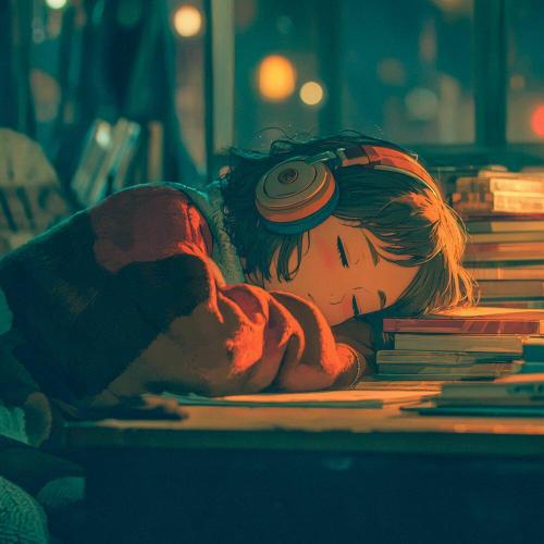 Bed Beats, Lofi Sleep Chill & Study - Sleepy Girl