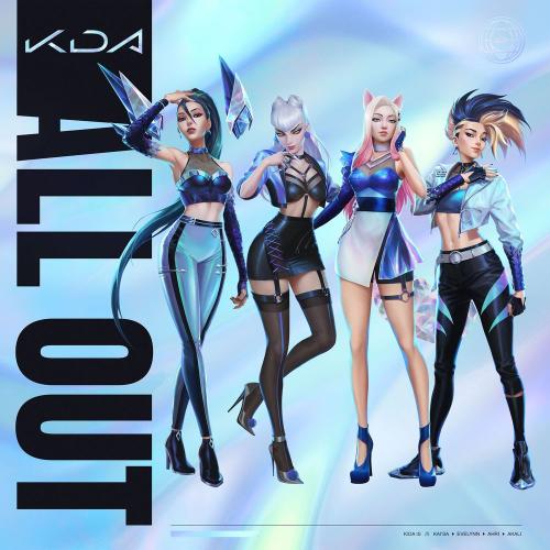 KDA, Wolftyla, Bekuh BOOM, Aluna, League of Legends - DRUM GO DUM