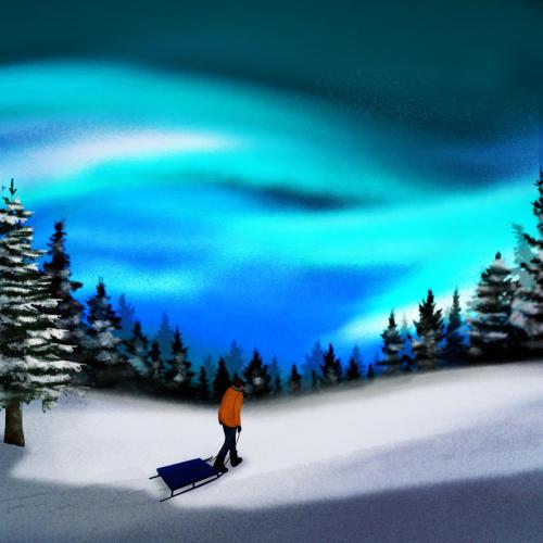 l'eupe - Snow Falls Softly At Night (Lofi Version)