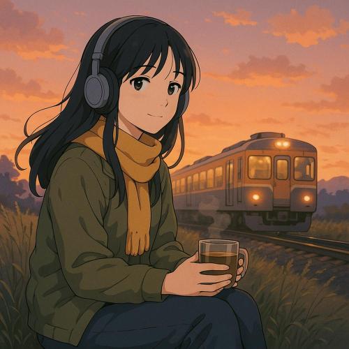 Lofi Hip Hop, midnight.loop, Lofi Hip-Hop Beats - Distant Train Echoes