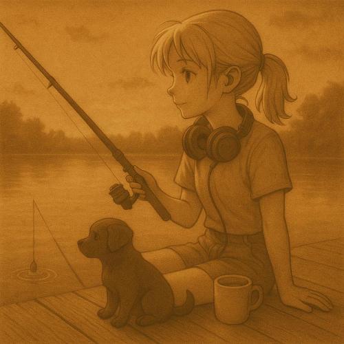 Lofi Hip Hop, midnight.loop, paperwaves, Lofi Sleep Chill & Study - Shadows Over Water