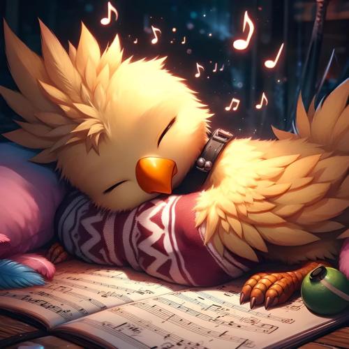 Sing4DLaughter & Sad Gatomon - Ancient Temple (Final Fantasy II Lofi Sleep)