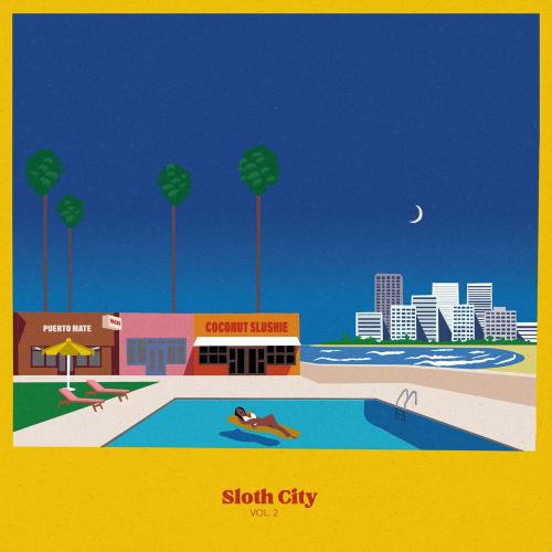 sloh rou, ron quixote - Coconut Slushie