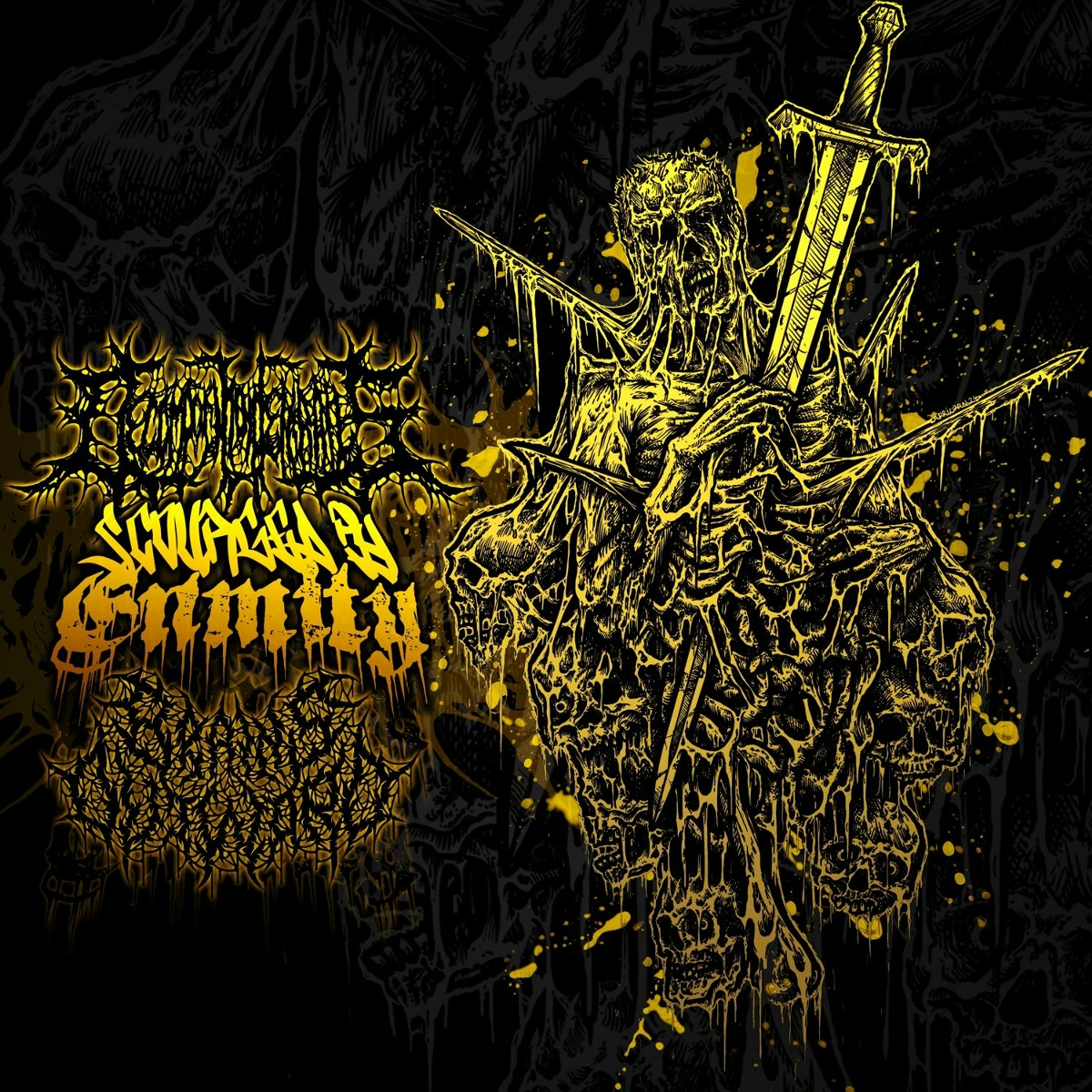 Decomposition of Entrails, Brains Outward - Scourged by Enmity