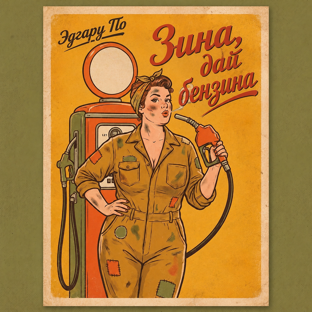 Эдгару По - Зина, дай бензина!