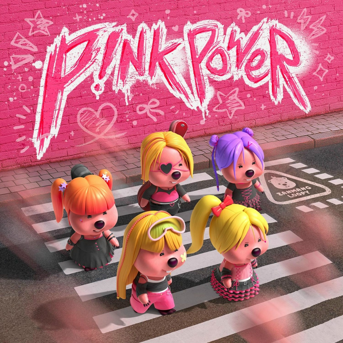 ZANMANG LOOPY, tripleS - Pink Power