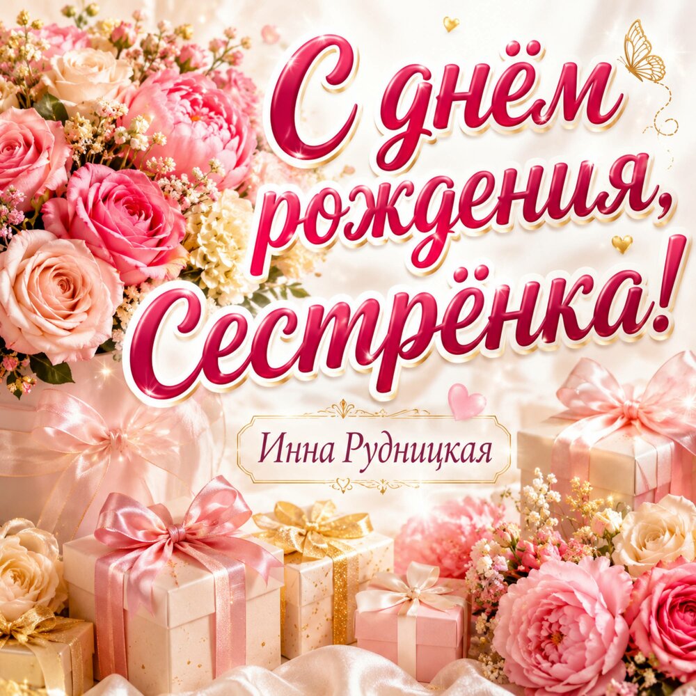 Инна Рудницкая - С Днём Рождения, сестрёнка!