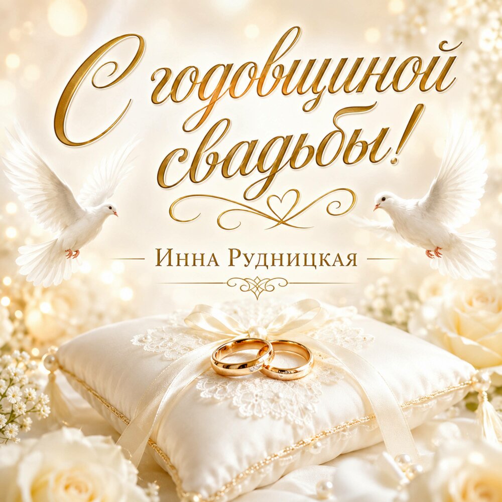Инна Рудницкая - С годовщиной свадьбы!